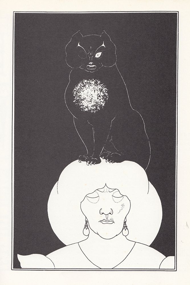 Tales of Mystery 1894 - The Black Cat art print by Aubrey Beardsley for $57.95 CAD