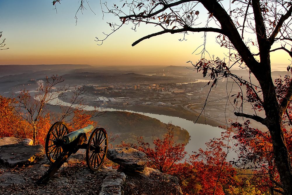 Chattanooga Overlook Tennessee art print by Tennessee Picture Archive for $57.95 CAD