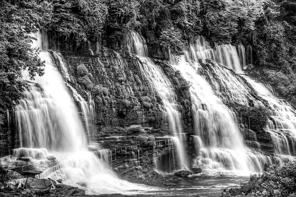 Waterfall at Rock Island State Park Tennessee art print by Tennessee Picture Archive for $57.95 CAD