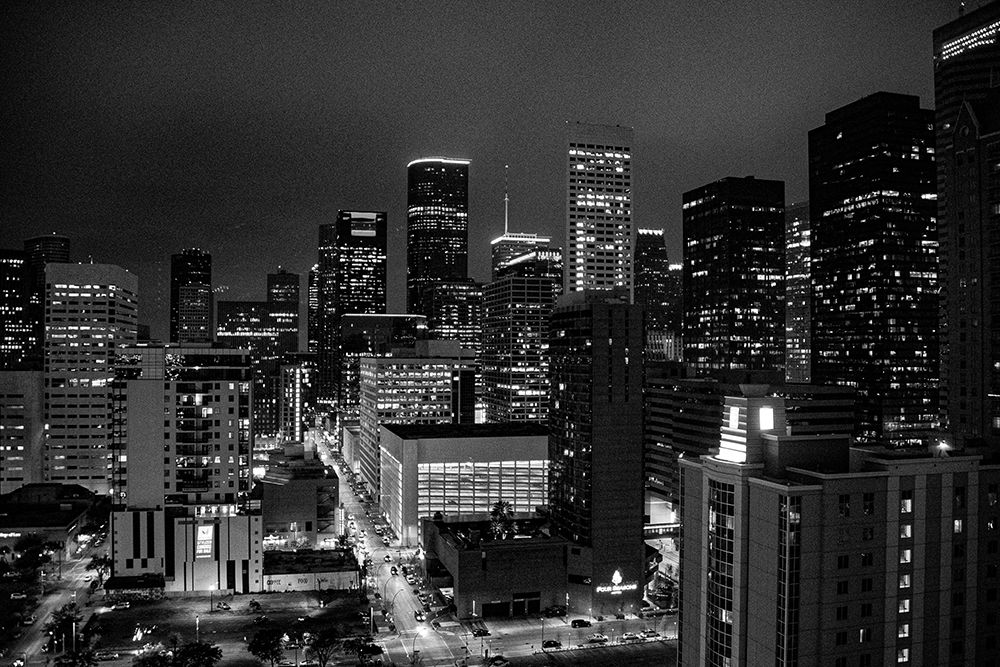 Houston-Texas at Night art print by Texas Picture Archive for $57.95 CAD