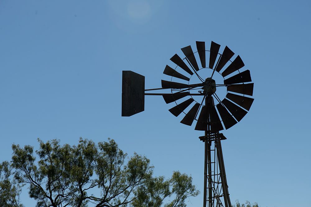 Old Windmill near Batesville-Texas art print by Lance Cheung for $57.95 CAD