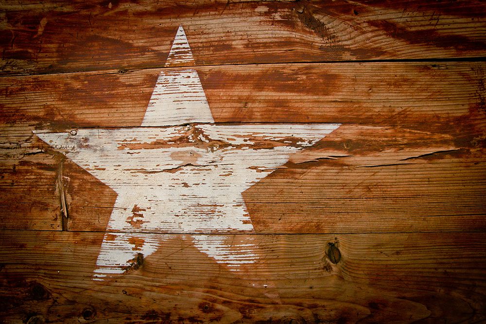 Texas White Star art print by Texas Picture Archive for $57.95 CAD