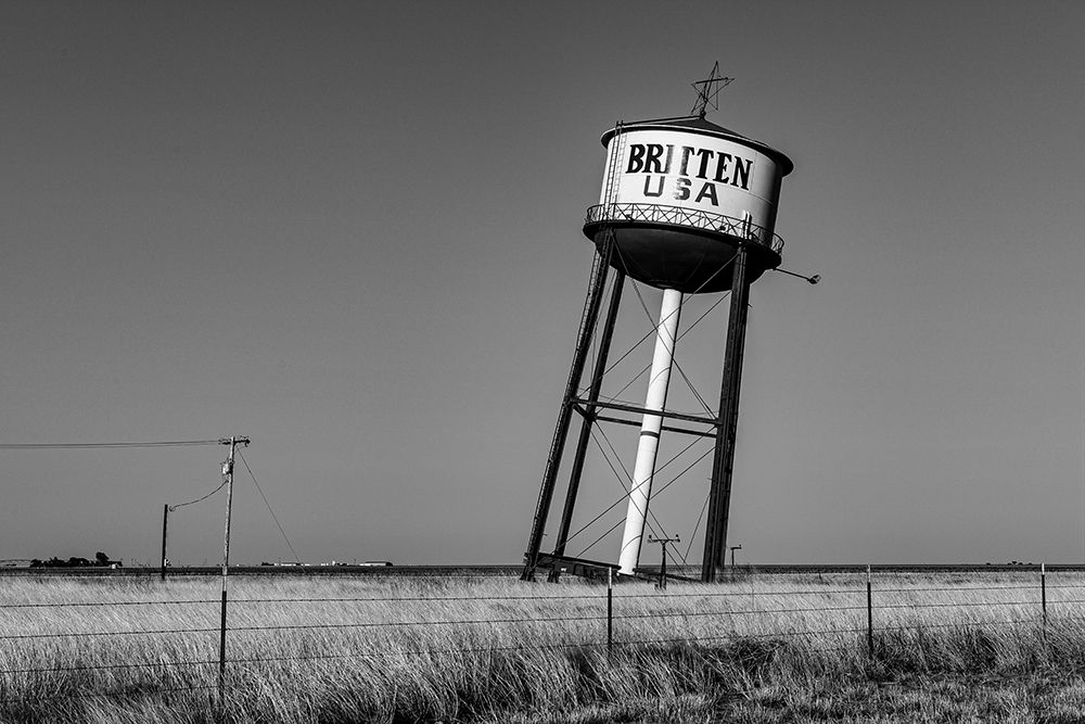 Tilted Water Tower in Texas art print by Carol Highsmith for $57.95 CAD