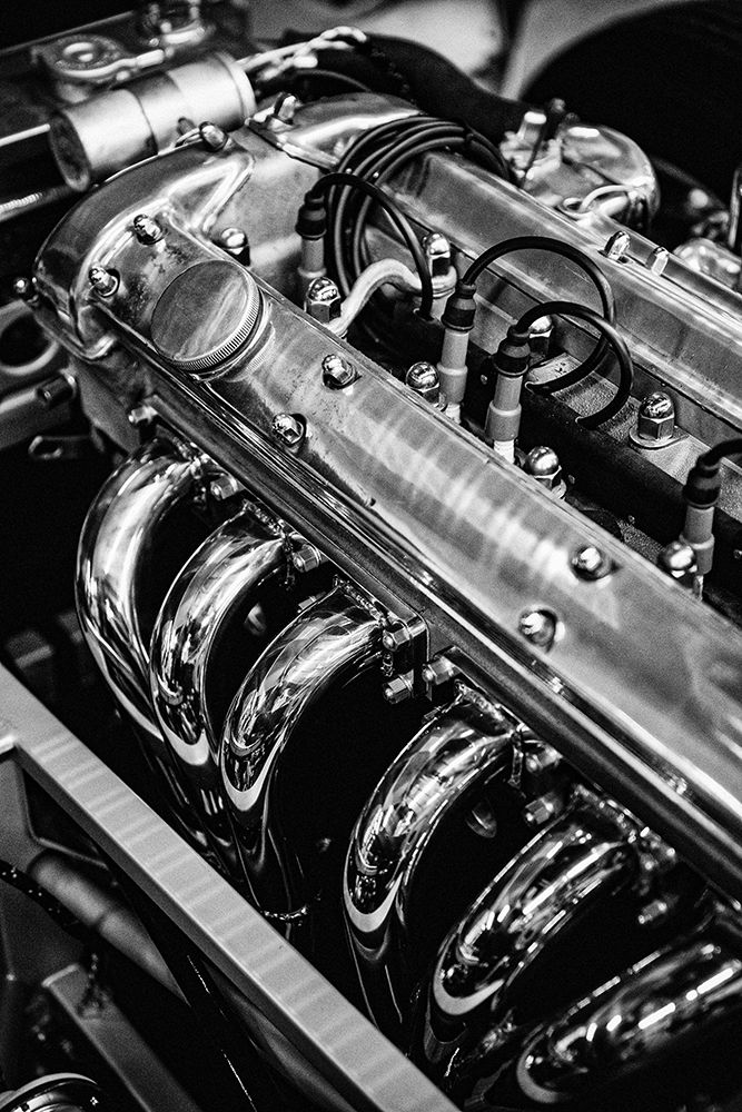 Classic Car Engine art print by Vintage Photo Archive for $57.95 CAD