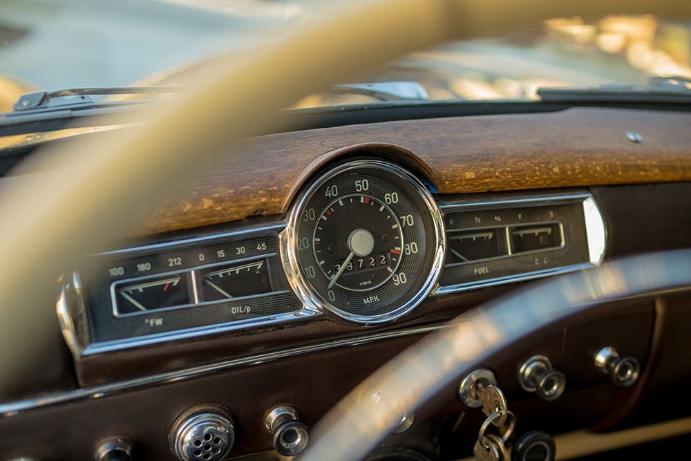 Classic Wooden Dashboard art print by Vintage Photo Archive for $57.95 CAD