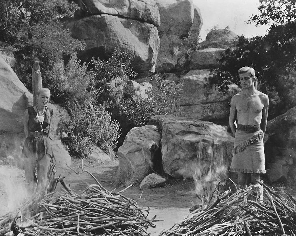 Abby Dalton, Brad Jackson, The Saga of the Viking Women, 1958 art print by Vintage Hollywood Archive for $57.95 CAD