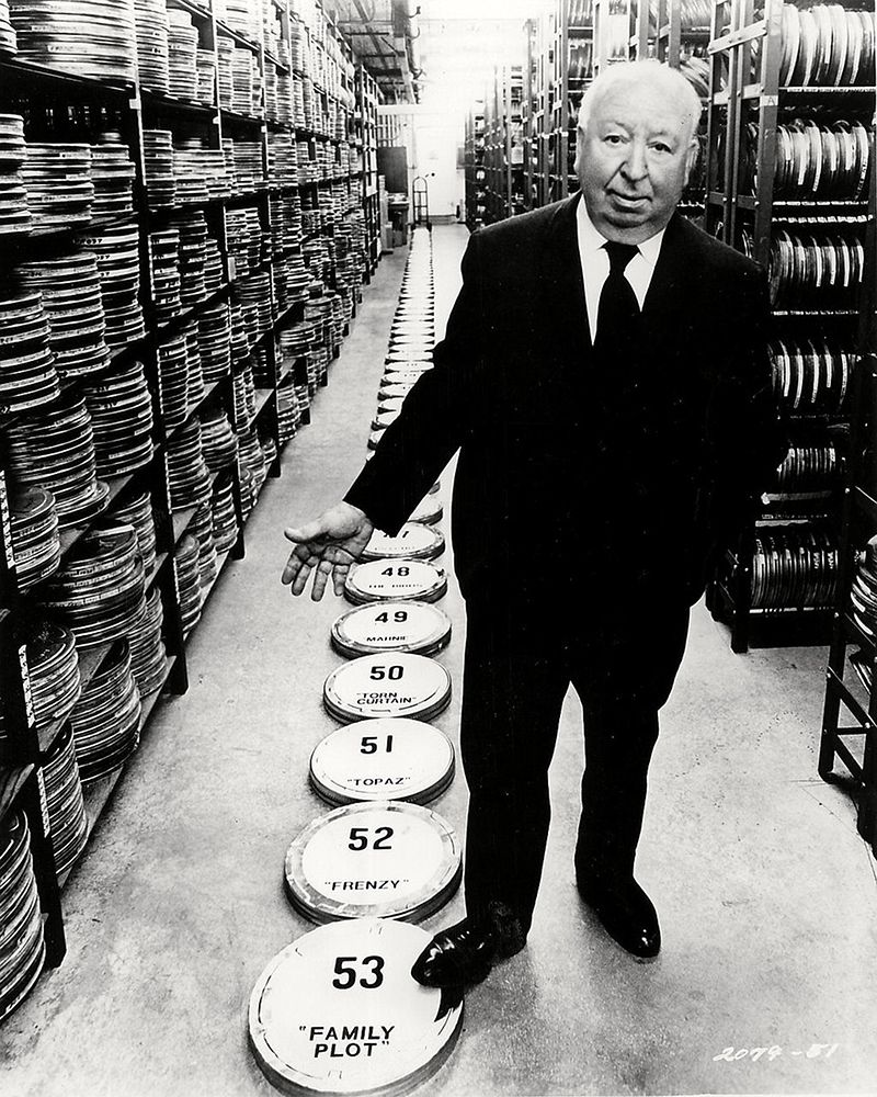 Alfred Hitchcock, 1976 art print by Vintage Hollywood Archive for $57.95 CAD