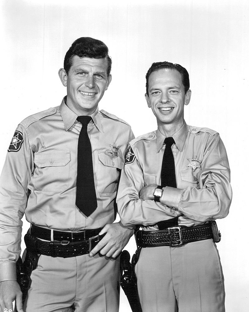 Andy Griffith, Don Knotts, Andy Griffith Show art print by Vintage Hollywood Archive for $57.95 CAD