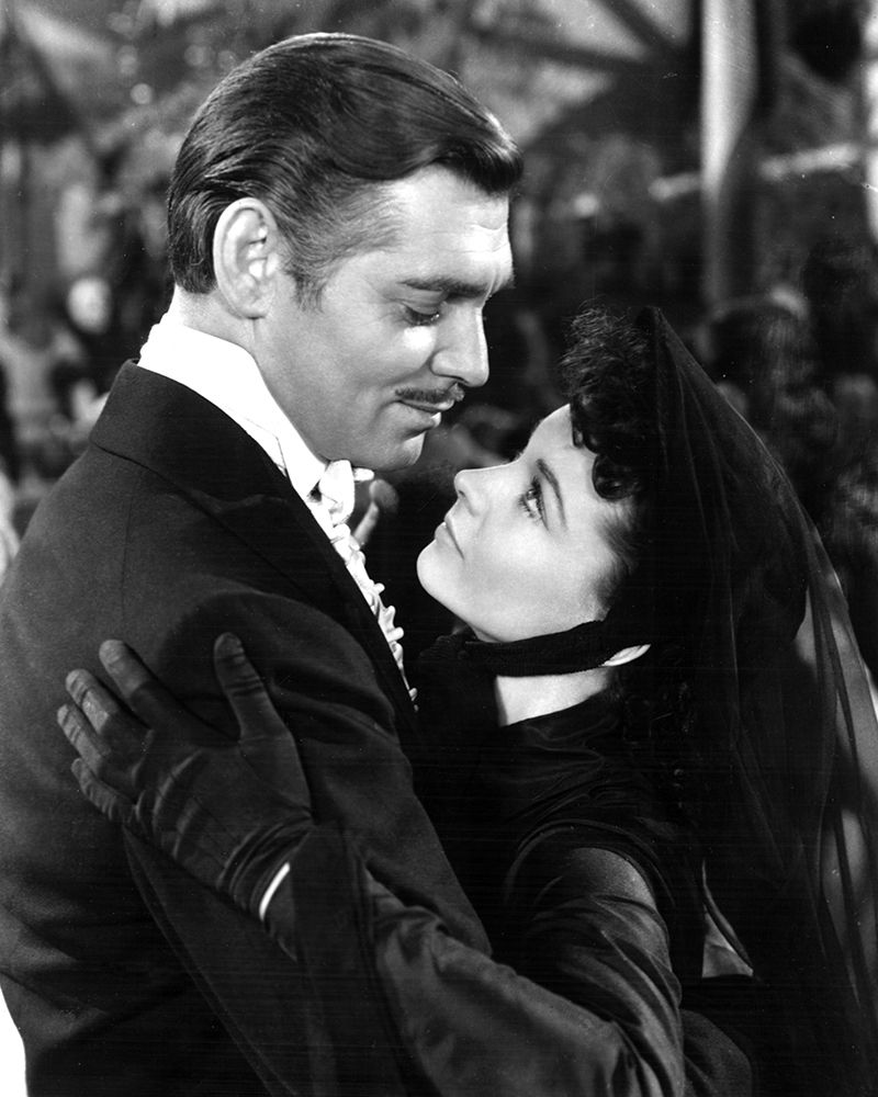 Clark Gable, Vivien Leigh, Gone with the Wind art print by Vintage Hollywood Archive for $57.95 CAD