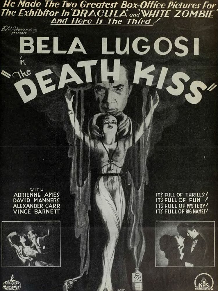 Death Kiss, The Film Daily art print by Vintage Hollywood Archive for $57.95 CAD