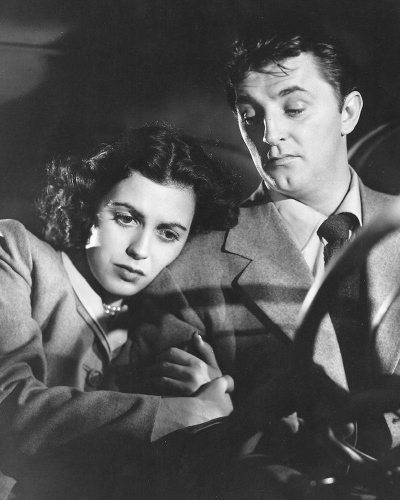 Faith Domergue, Robert Mitchum, Where Danger Lives, 1950 art print by Vintage Hollywood Archive for $57.95 CAD