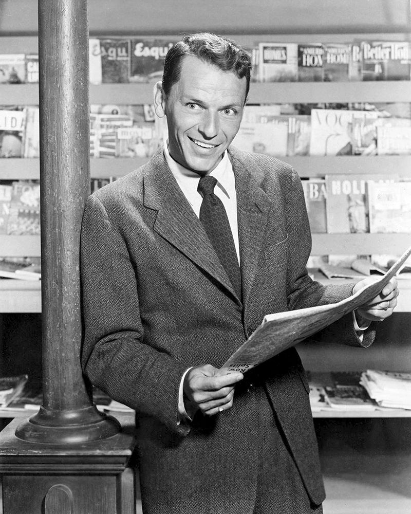 Frank Sinatra, 1954 art print by Vintage Hollywood Archive for $57.95 CAD
