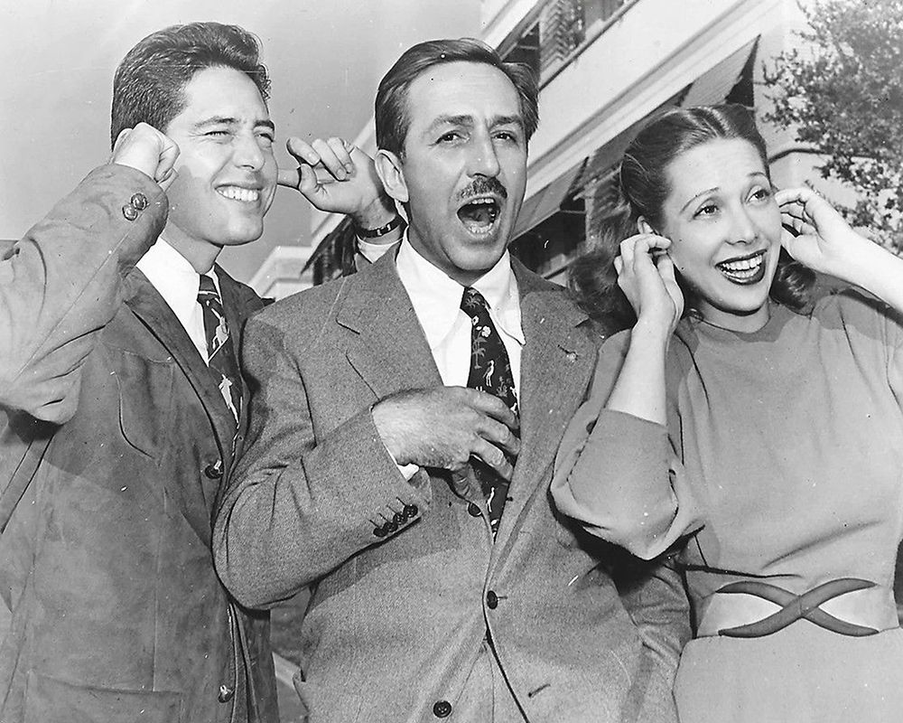 Andy Russell, Walt Disney, Dinah Shore, Make Mine Music, 1947 art print by Vintage Hollywood Archive for $57.95 CAD