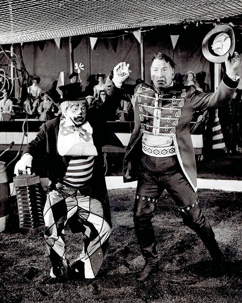 Mickey Rooney, Chill Wills, Frontier Circus, 1962 art print by Vintage Hollywood Archive for $57.95 CAD