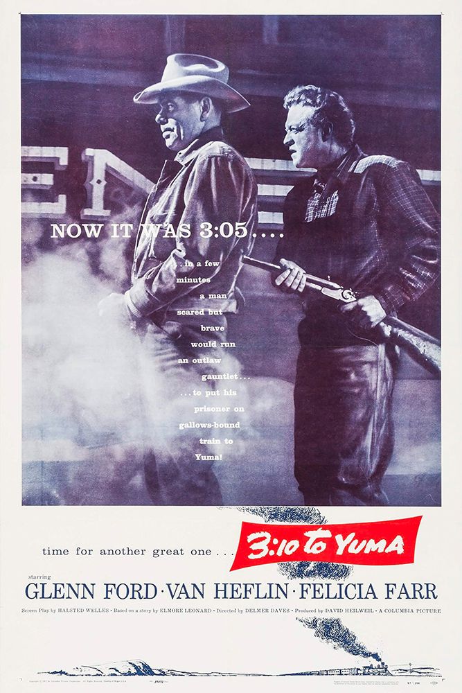 3 10 To Yuma-1957 art print by Vintage Hollywood Archive for $57.95 CAD