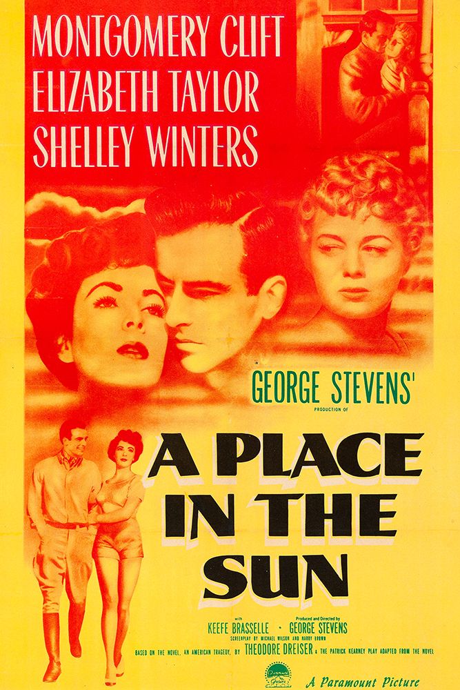 A Place in the Sun-1951 art print by Vintage Hollywood Archive for $57.95 CAD
