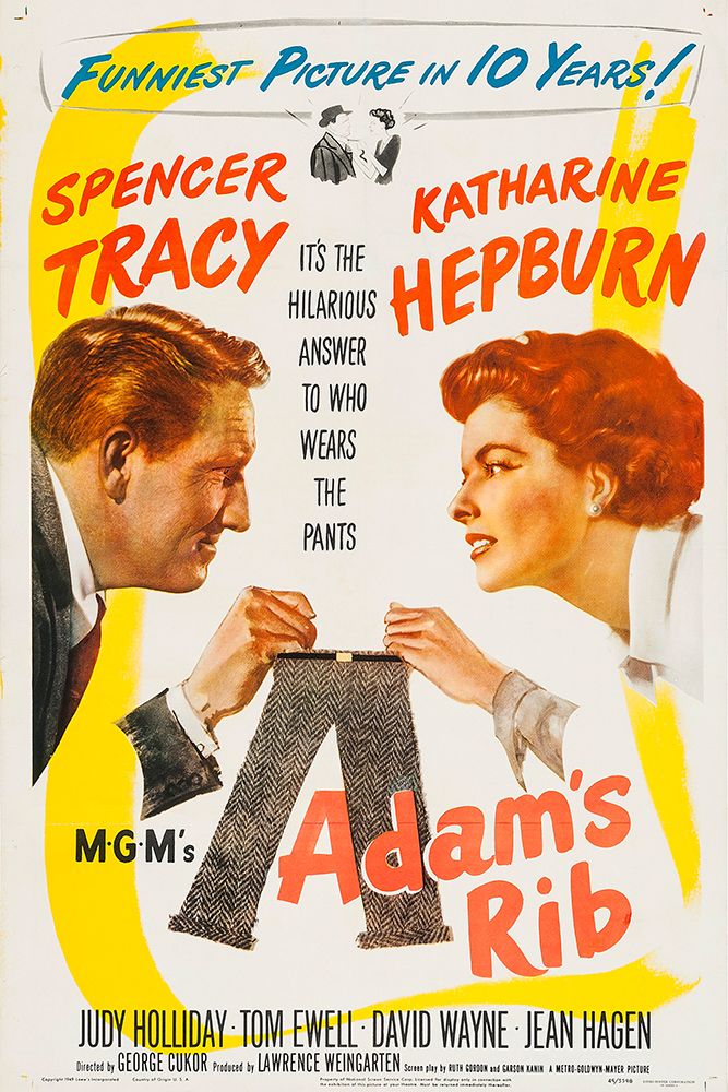 Adams Rib-1949 art print by Vintage Hollywood Archive for $57.95 CAD