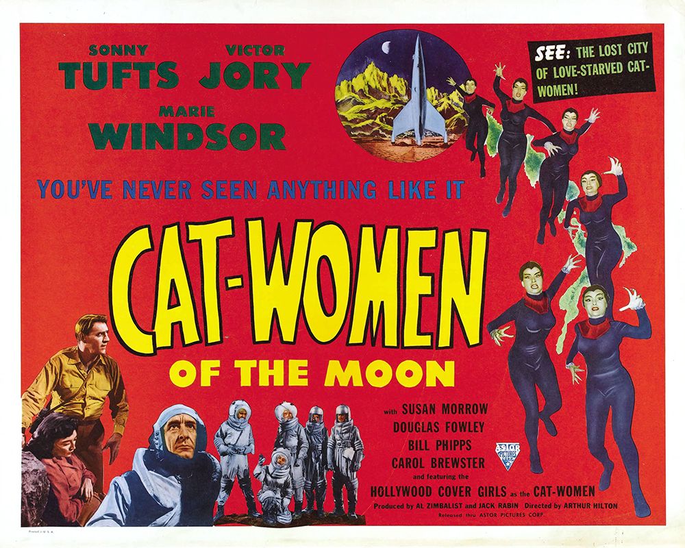 Cat Women of the Moon-1953 art print by Vintage Hollywood Archive for $57.95 CAD