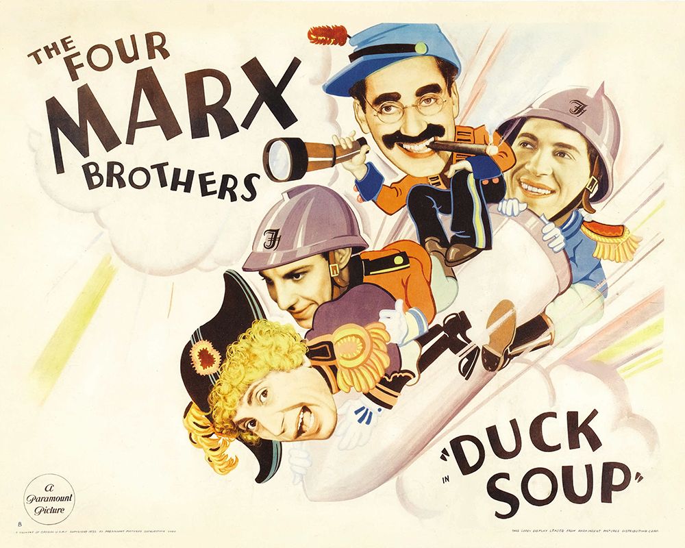 Duck Soup-1933 art print by Vintage Hollywood Archive for $57.95 CAD