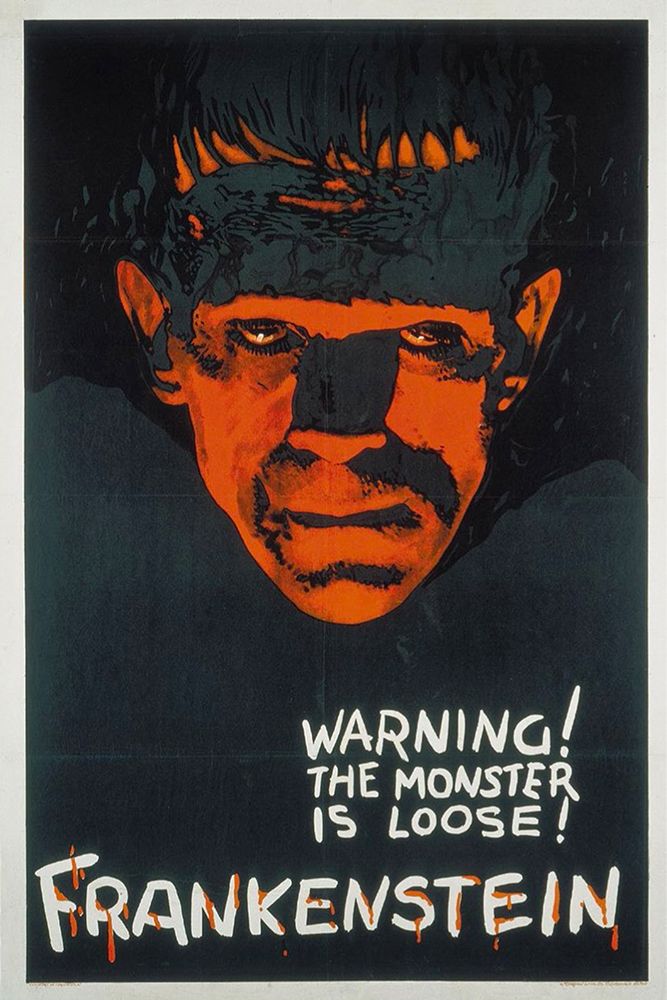 Frankenstein-1931 art print by Vintage Hollywood Archive for $57.95 CAD