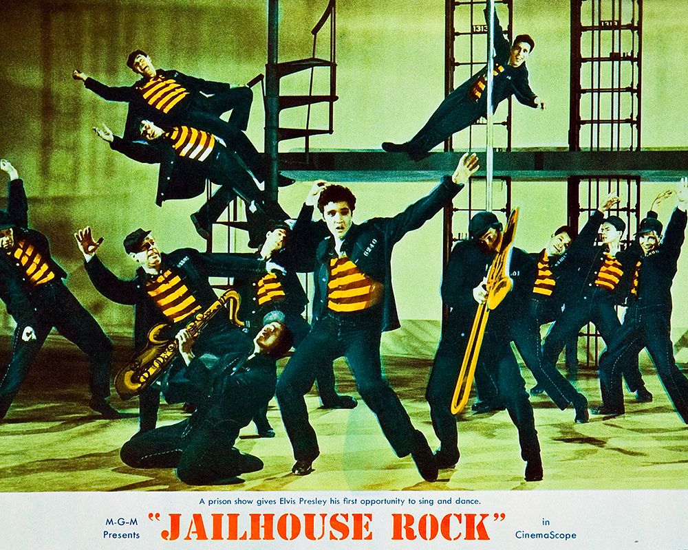 Jailhouse Rock-1957 art print by Vintage Hollywood Archive for $57.95 CAD
