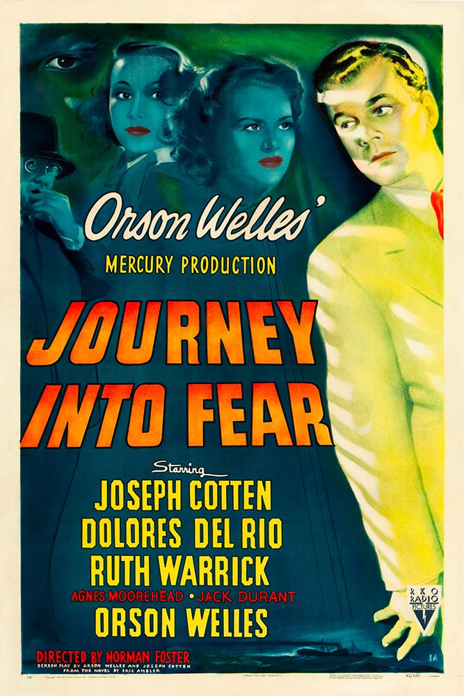 Journey into Fear-1942 art print by Vintage Hollywood Archive for $57.95 CAD