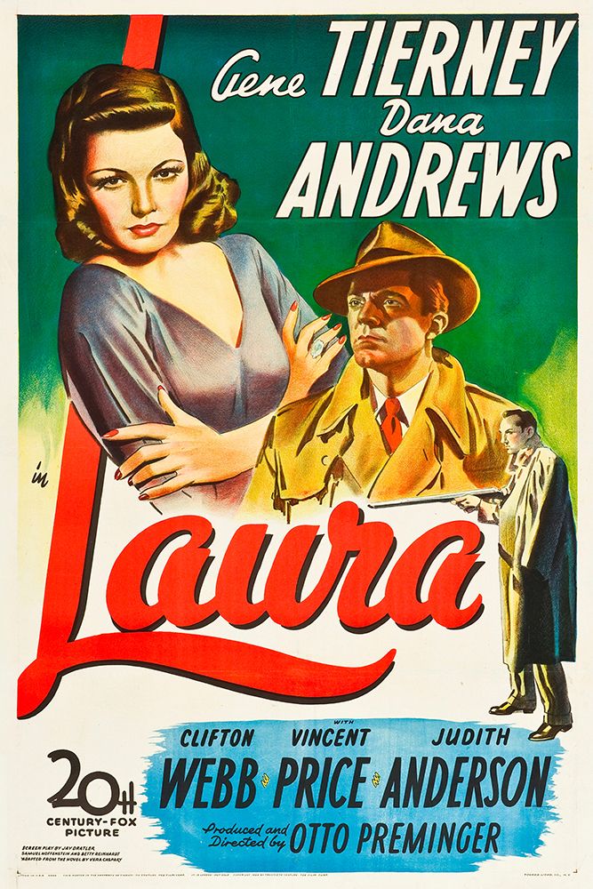 Laura-1944 art print by Vintage Hollywood Archive for $57.95 CAD