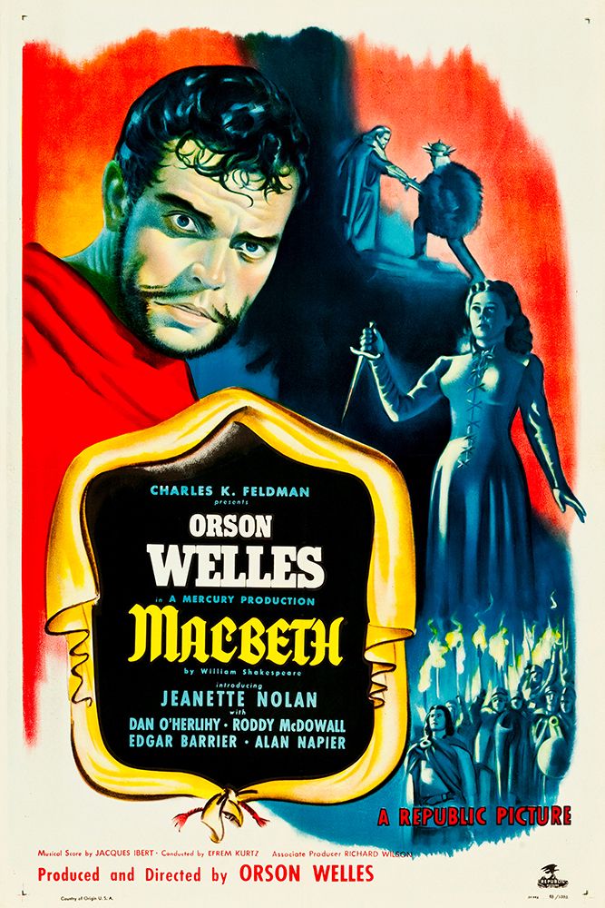 Macbeth-1948 art print by Vintage Hollywood Archive for $57.95 CAD