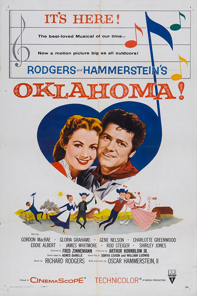Oklahoma!-1956 art print by Vintage Hollywood Archive for $57.95 CAD