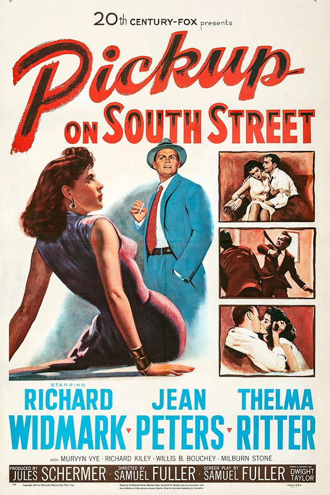 Pickup on South Street-1953 art print by Vintage Hollywood Archive for $57.95 CAD