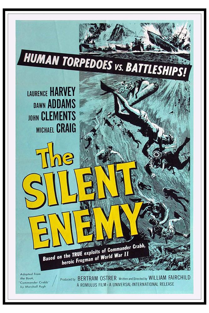 The Silent Enemy-1958 art print by Vintage Hollywood Archive for $57.95 CAD
