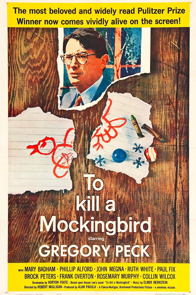 To Kill a Mockingbird-1963 art print by Vintage Hollywood Archive for $57.95 CAD