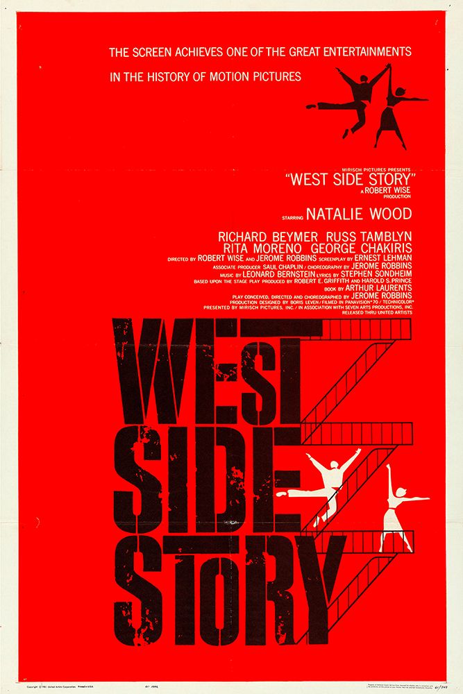 West Side Story-1961 art print by Vintage Hollywood Archive for $57.95 CAD