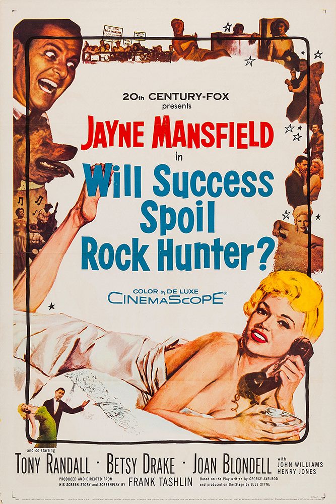 Will Success Spoil Rock Hunter-1957 art print by Vintage Hollywood Archive for $57.95 CAD