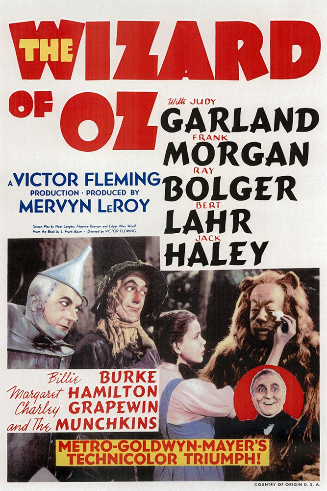 Wizard of Oz. 1939 art print by Vintage Hollywood Archive for $57.95 CAD