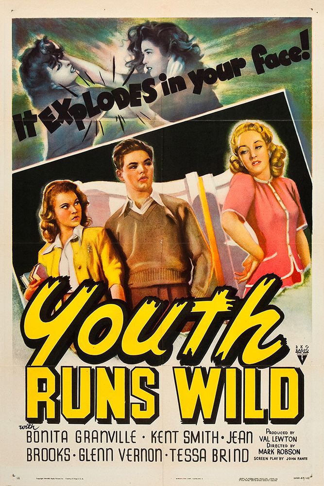 Youth Runs Wild-1944 art print by Vintage Hollywood Archive for $57.95 CAD