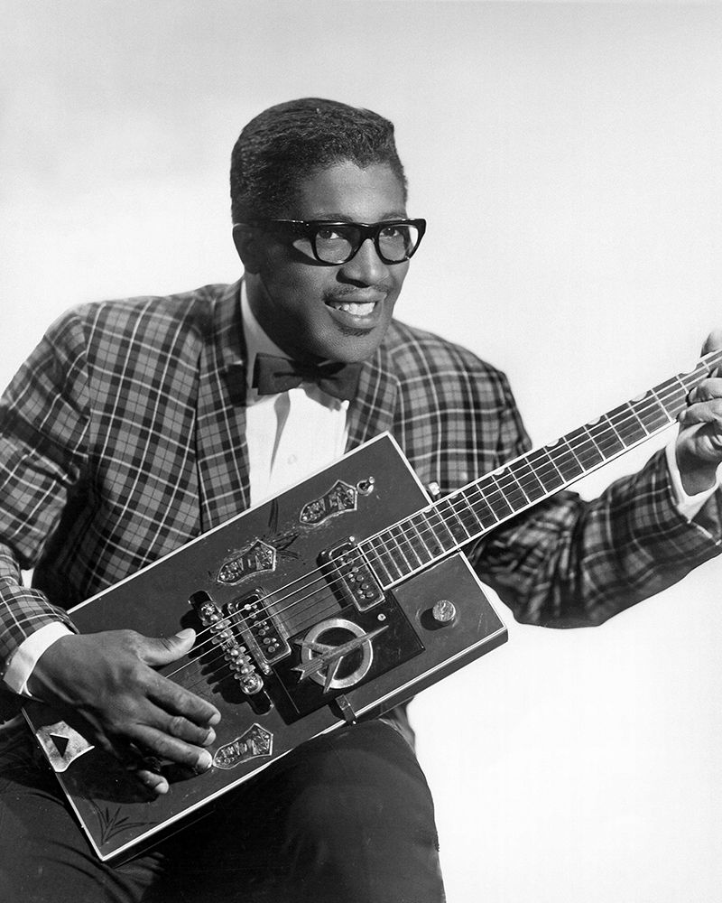 Bo Diddley-1957 art print by Vintage Music Archive for $57.95 CAD