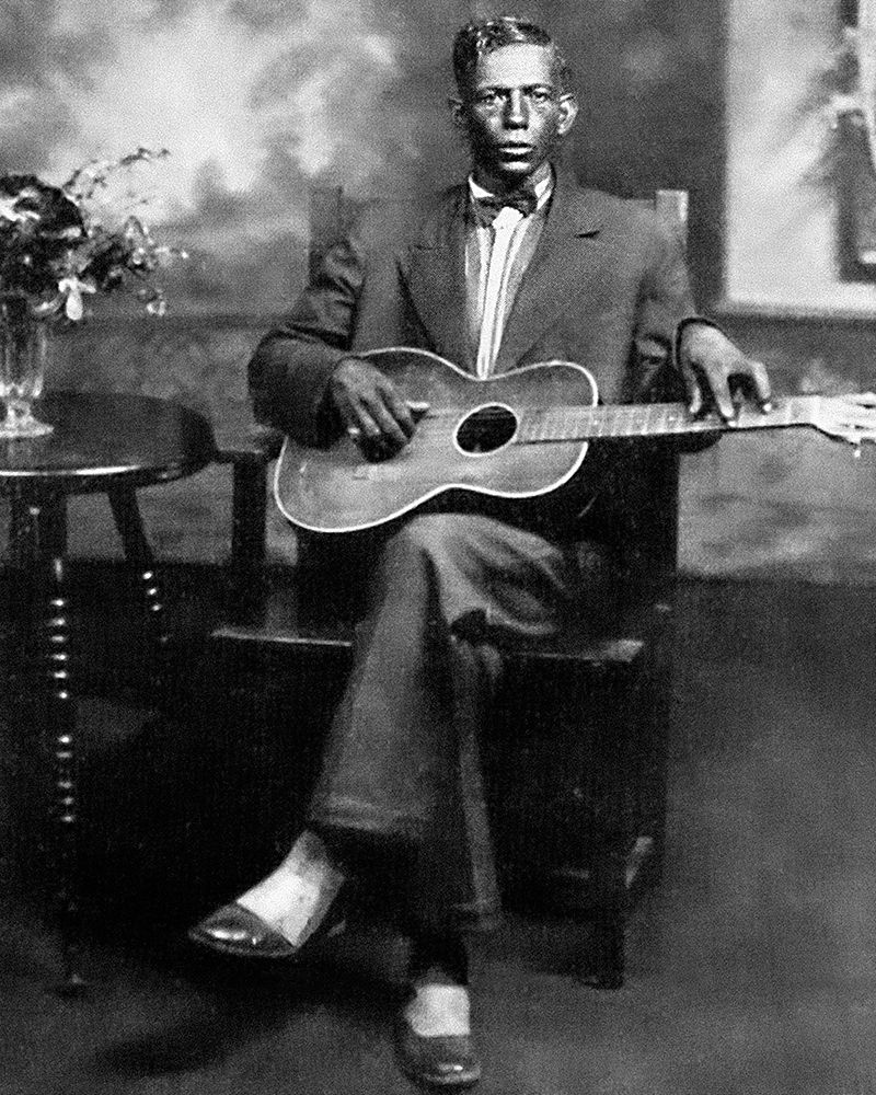 Charley Patton-1929 art print by Vintage Music Archive for $57.95 CAD