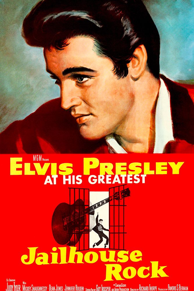 Jailhouse Rock-1957 art print by Vintage Music Archive for $57.95 CAD