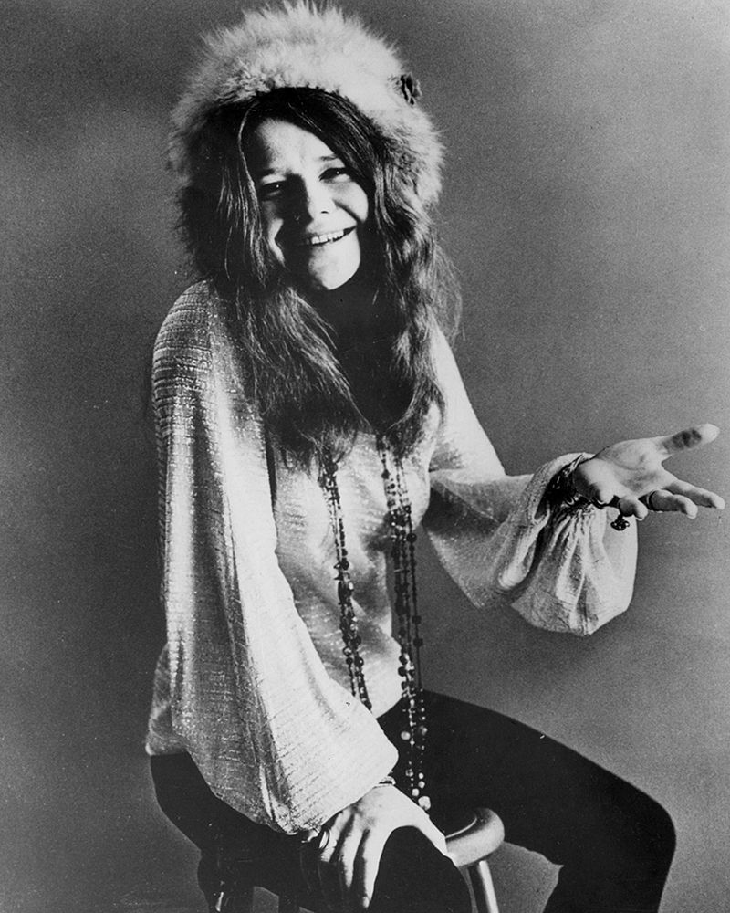 Janis Joplin-1970 art print by Vintage Music Archive for $57.95 CAD