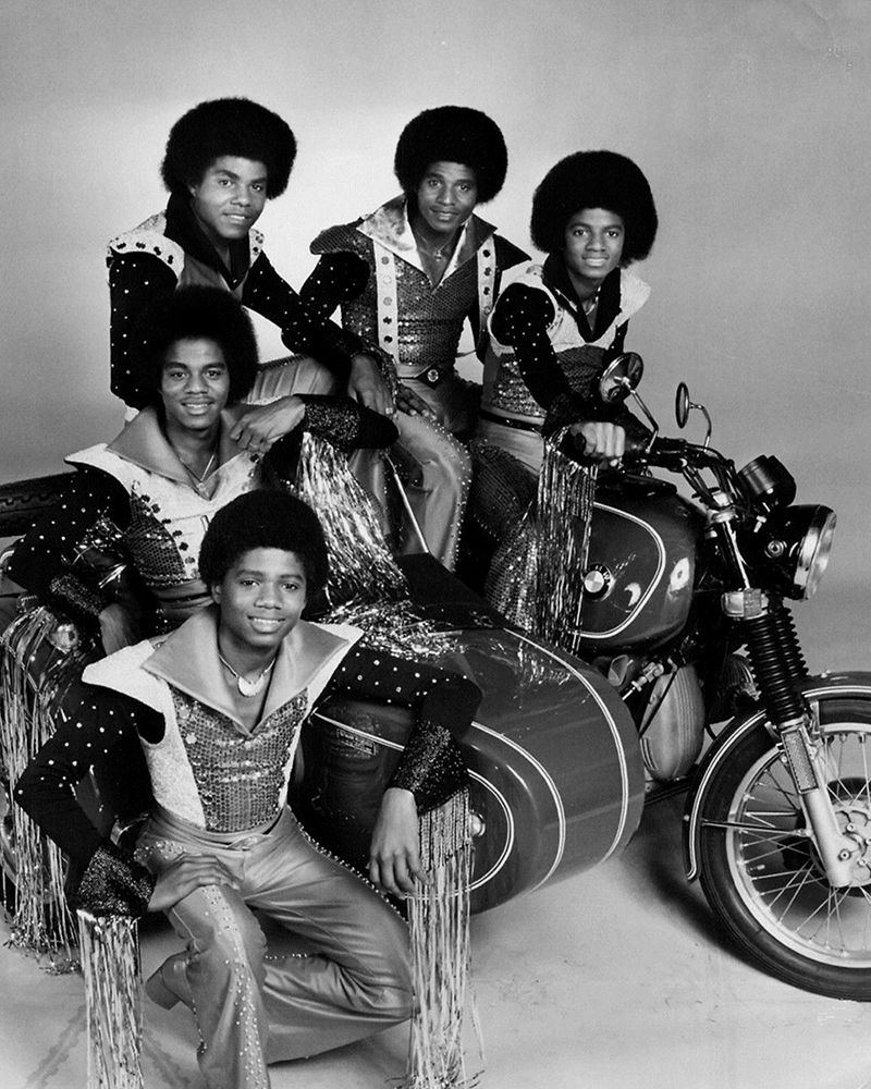 The Jacksons-1977 art print by Vintage Music Archive for $57.95 CAD
