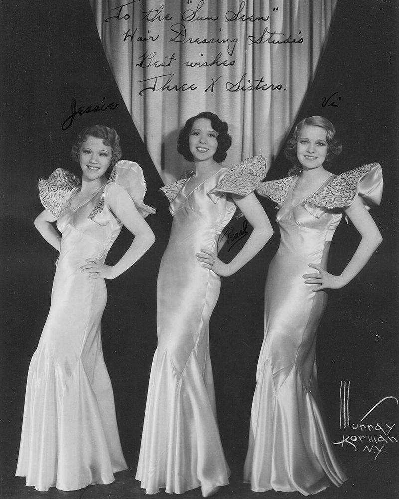Three X Sisters art print by Vintage Music Archive for $57.95 CAD