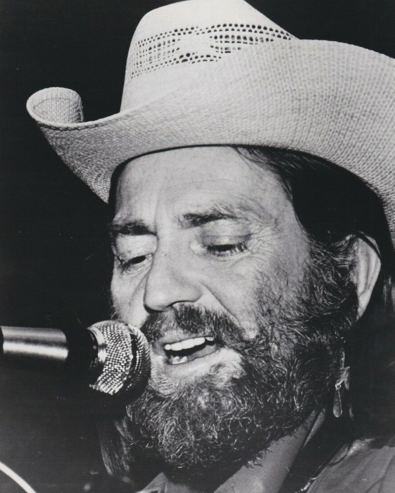 Willie Nelson-1974 art print by Vintage Music Archive for $57.95 CAD
