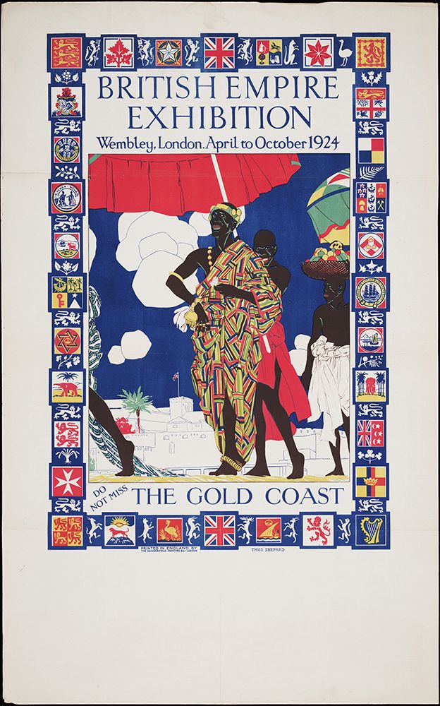 British Empire Exhibition-1924-Gold Coast art print by Worlds Fair Posters for $57.95 CAD