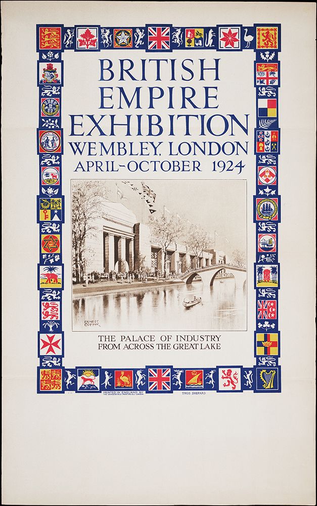British Empire Exhibition-1924-Industry art print by Worlds Fair Posters for $57.95 CAD