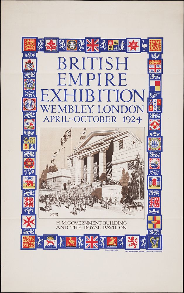 British Empire Exhibition-1924-Royal Pavillion art print by Worlds Fair Posters for $57.95 CAD