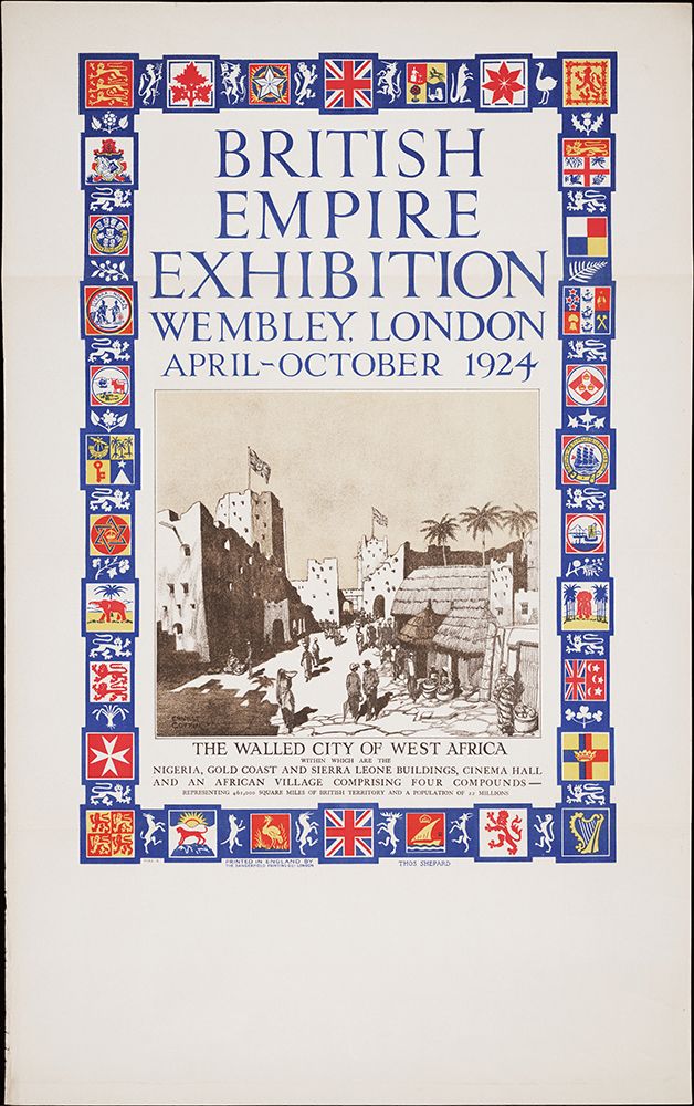 British Empire Exhibition-1924-West Africa art print by Worlds Fair Posters for $57.95 CAD