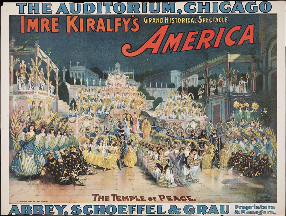 Chicago-1893-The Auditorium art print by Worlds Fair Posters for $57.95 CAD