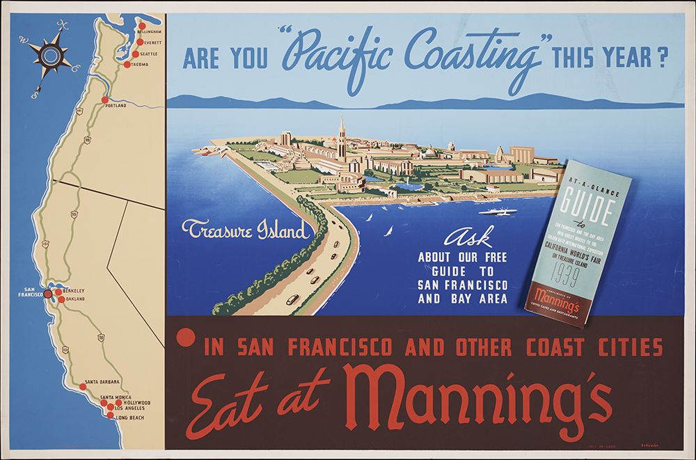 San Francisco-1939-Pacific Coasting art print by Worlds Fair Posters for $57.95 CAD