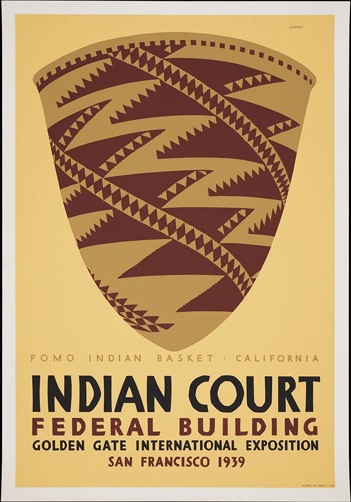 San Francisco-1939-Pomo Indian California art print by Worlds Fair Posters for $57.95 CAD